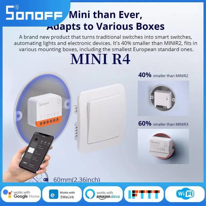 Sonoff ̴ ͽƮ  Ʈ ġ Minir4 , ESP32 Ĩ  Ȩ ýƮ, ˷  ٸ Ʈ̽ ȣȯ